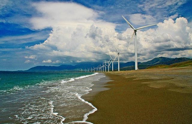 Just Go with the Wind at Bangui Windmills