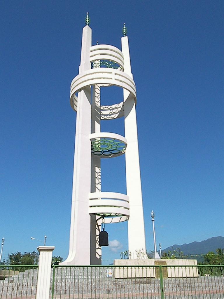 The Philippine-Japanese Friendship Tower in Bagac, Bataan