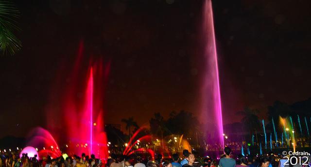 Dancing Fountains in Luneta Park