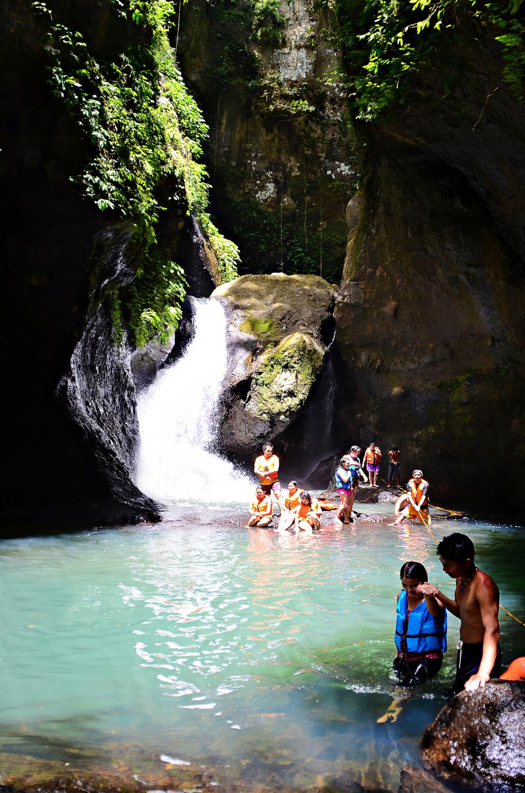 Fresh and Clean Water Basin of Ambon-Ambon Falls