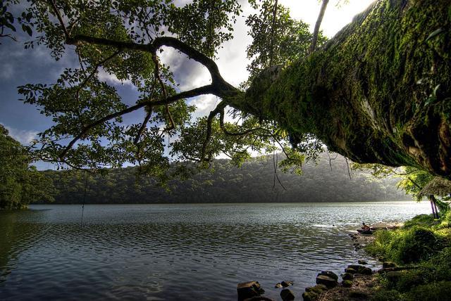 The Greenish Lake Bulusan!