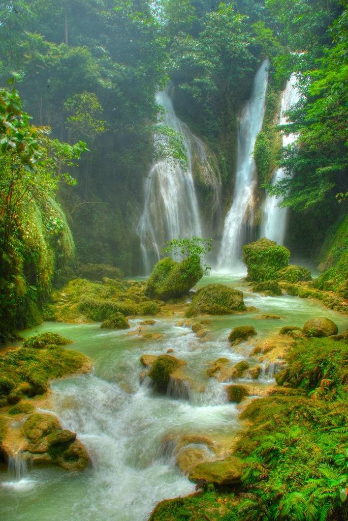 Travel Bohol at Mag-aso Falls