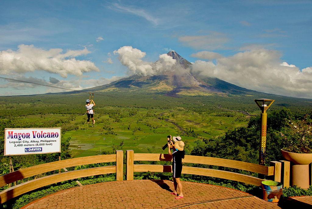 Image result for mayon volcano tourism